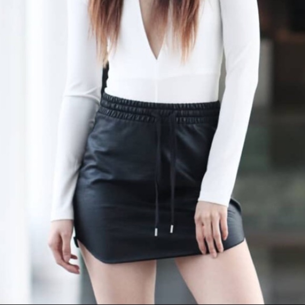 Forever 21 leather skirt. Read description!